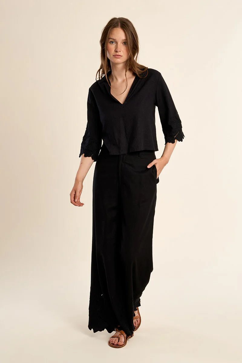Lightweight Woven Trousers - Flea Boutiques