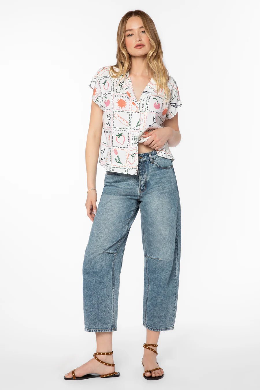 Linnea Camp Shirt - Flea Boutiques