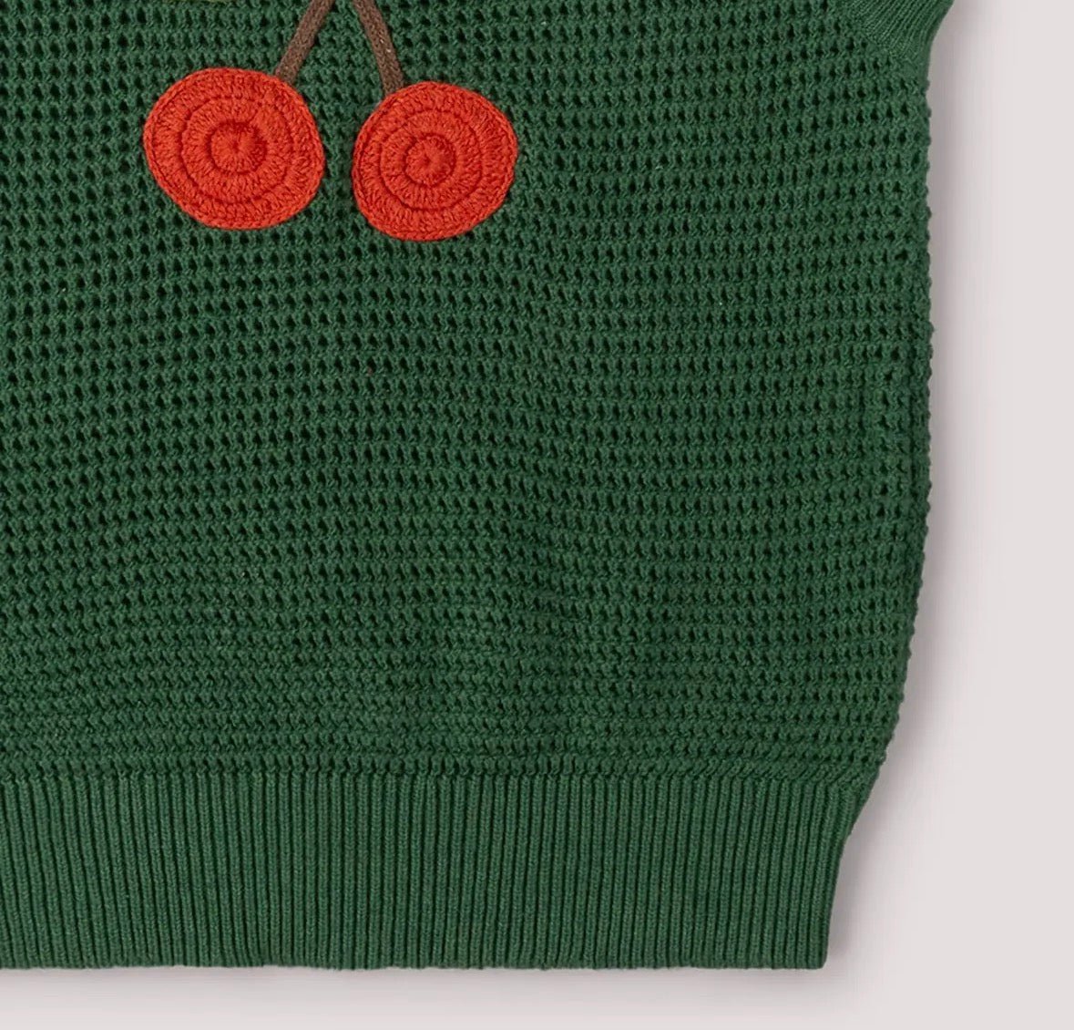 Little Cherry Knit Pullover - Flea Boutiques