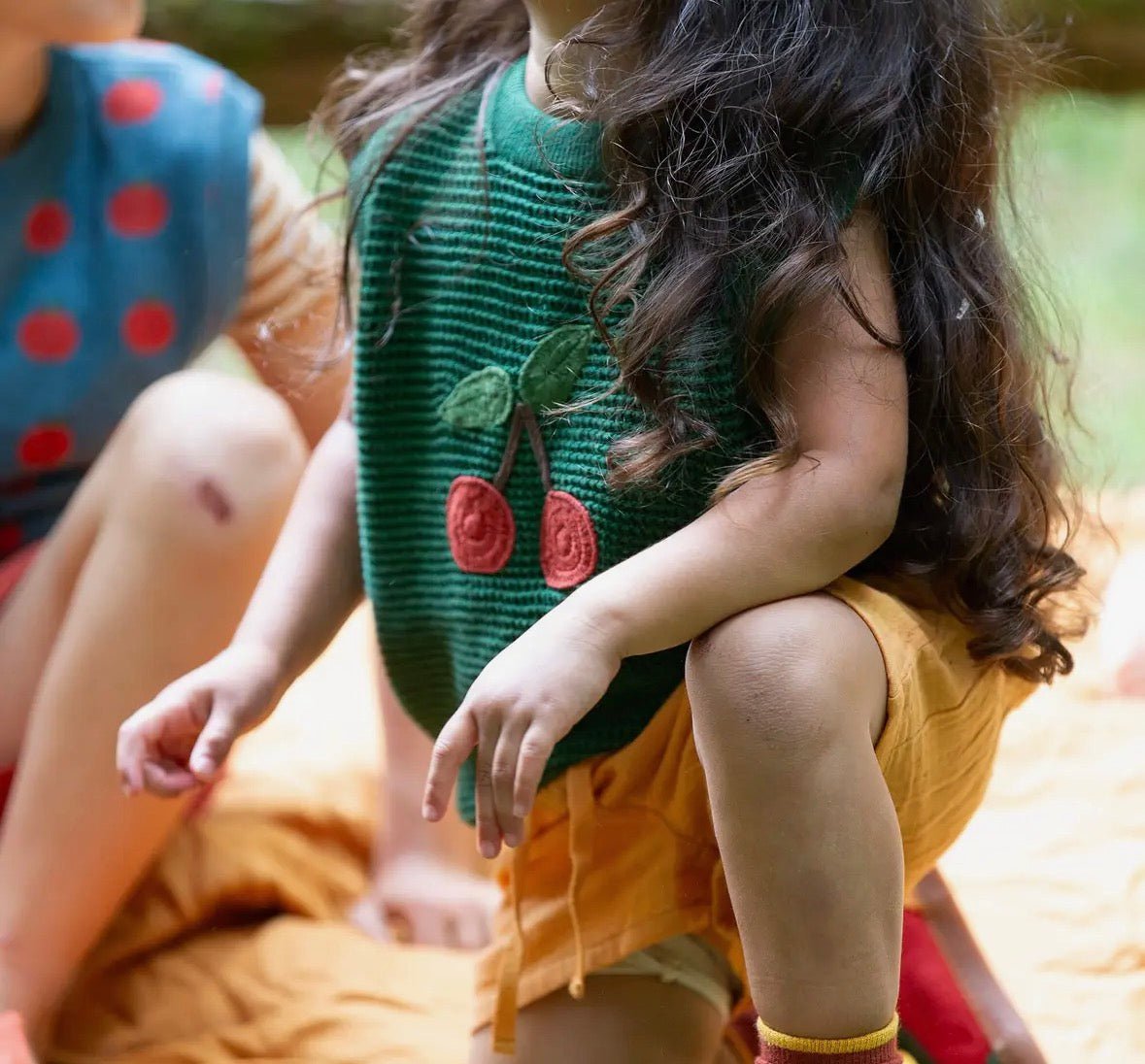 Little Cherry Knit Pullover - Flea Boutiques