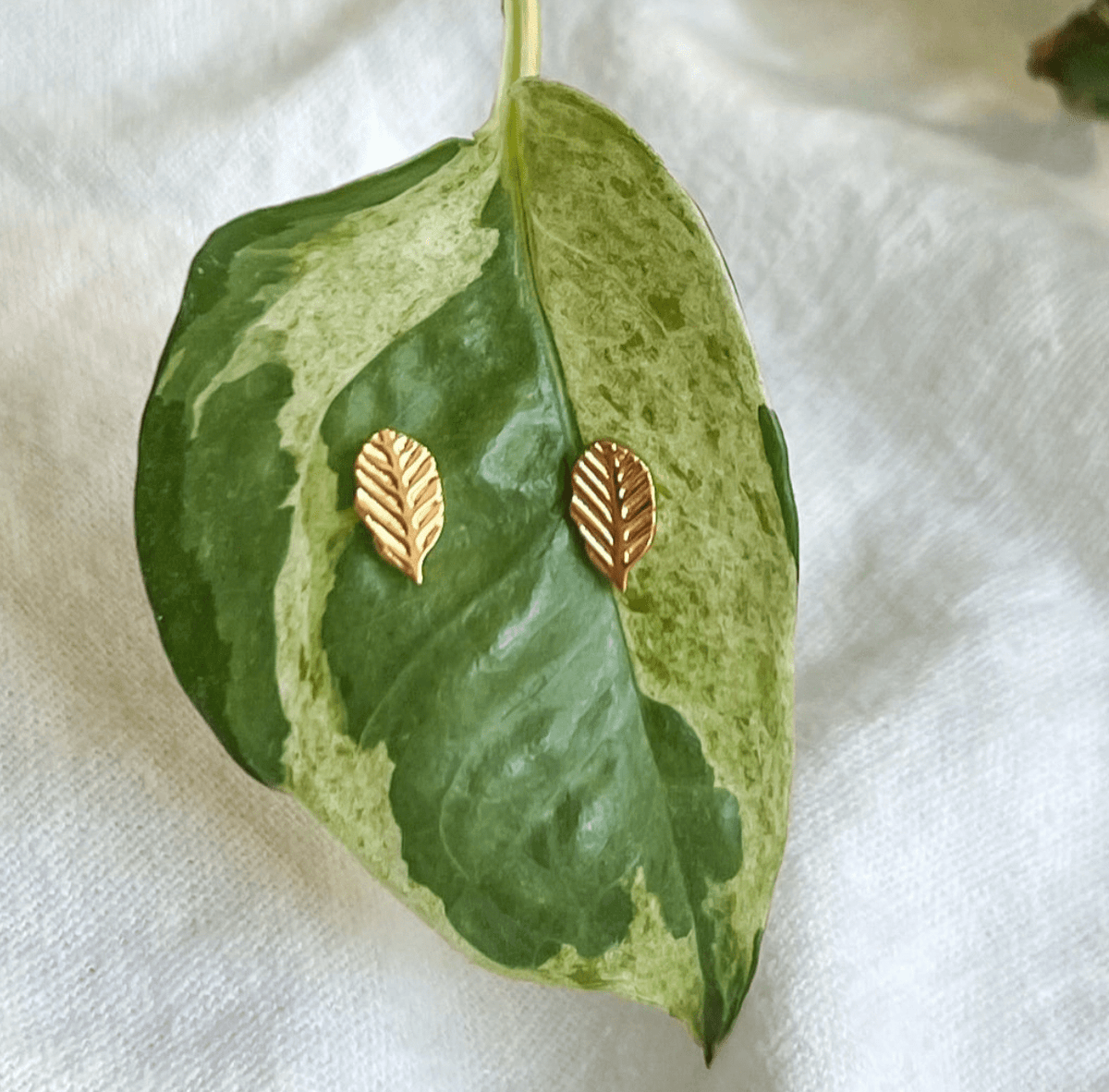 Little Leaf Studs - Flea Boutiques