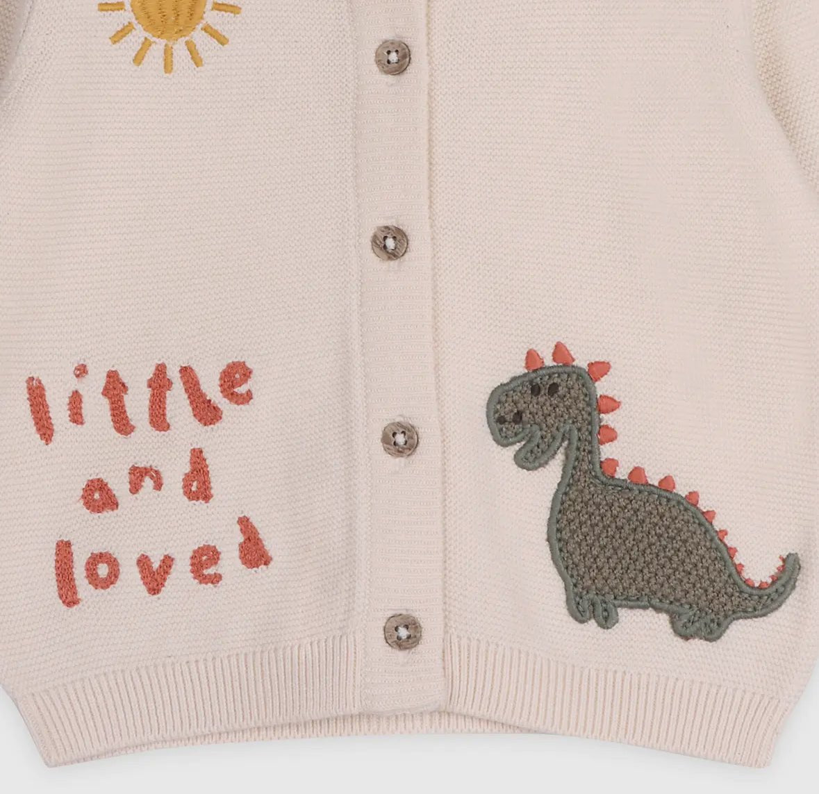 Little & Loved Dino Cardi - Flea Boutiques