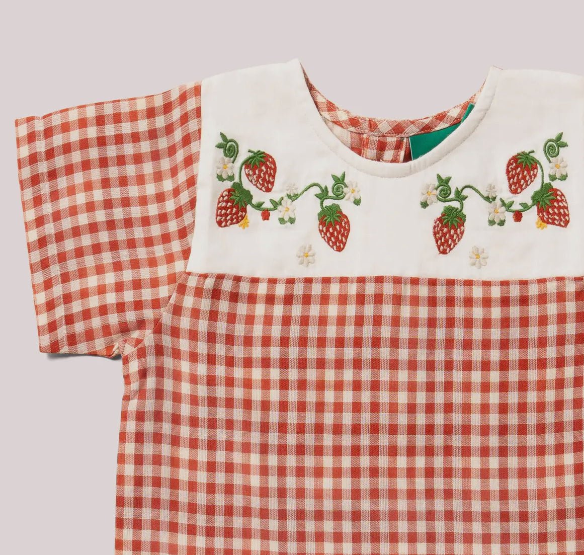 Little Red Check Top - Flea Boutiques