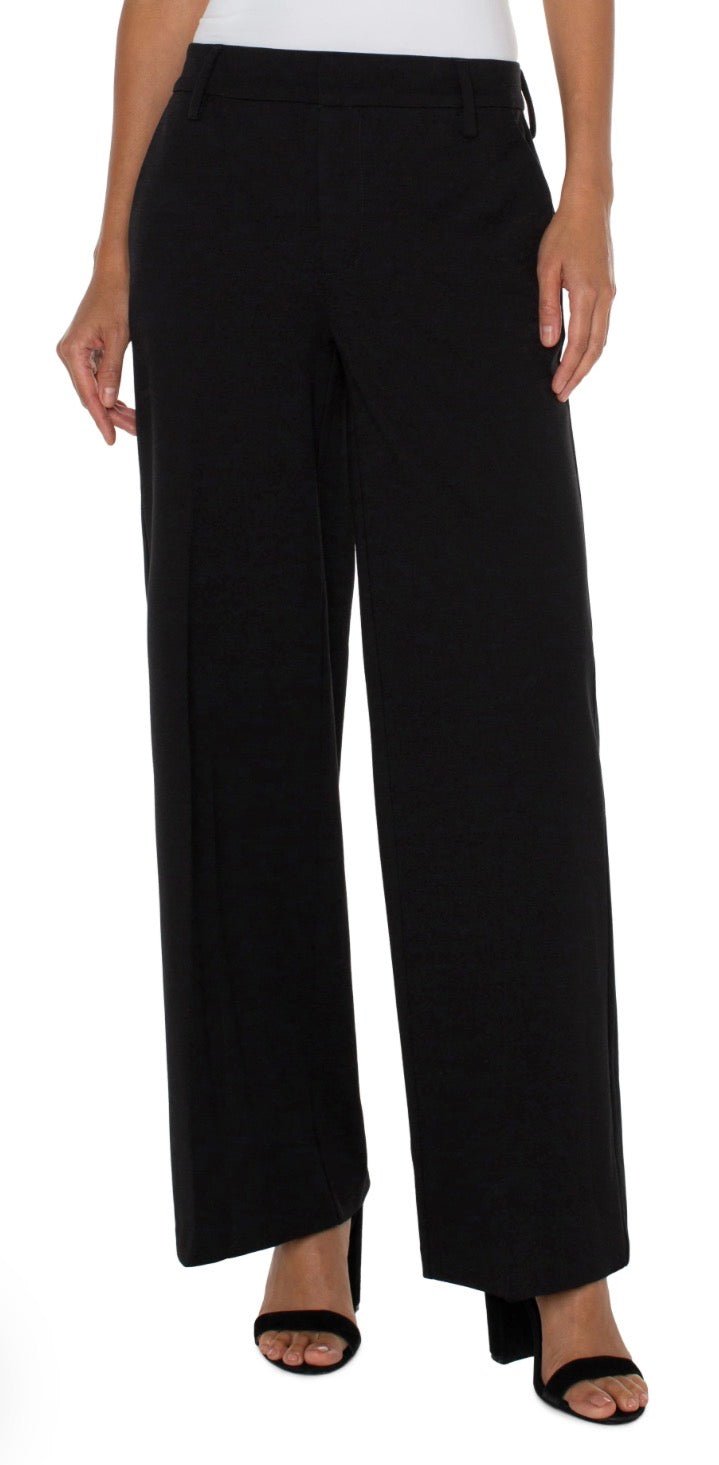 Liverpool Kelsey Wide Leg Trouser - Flea Boutiques