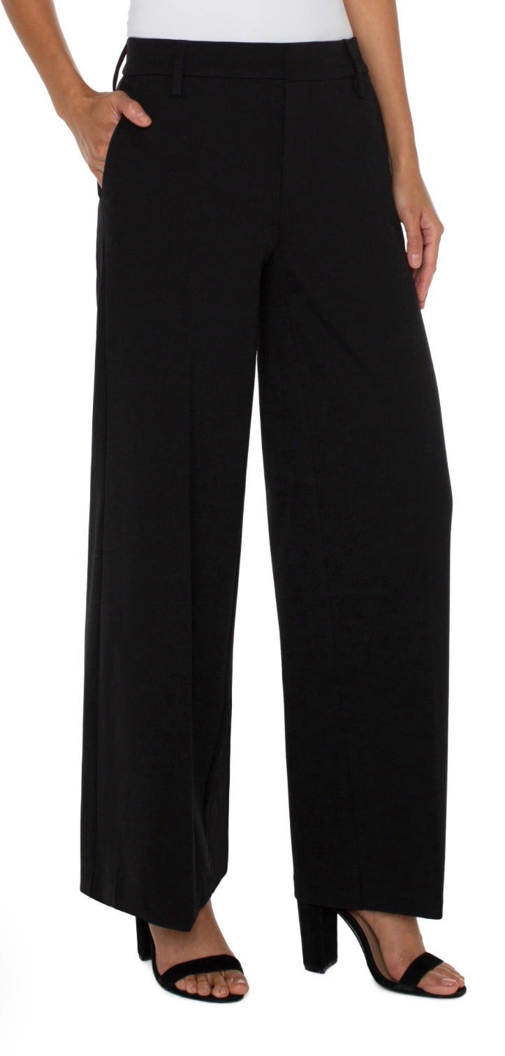 Liverpool Kelsey Wide Leg Trouser - Flea Boutiques