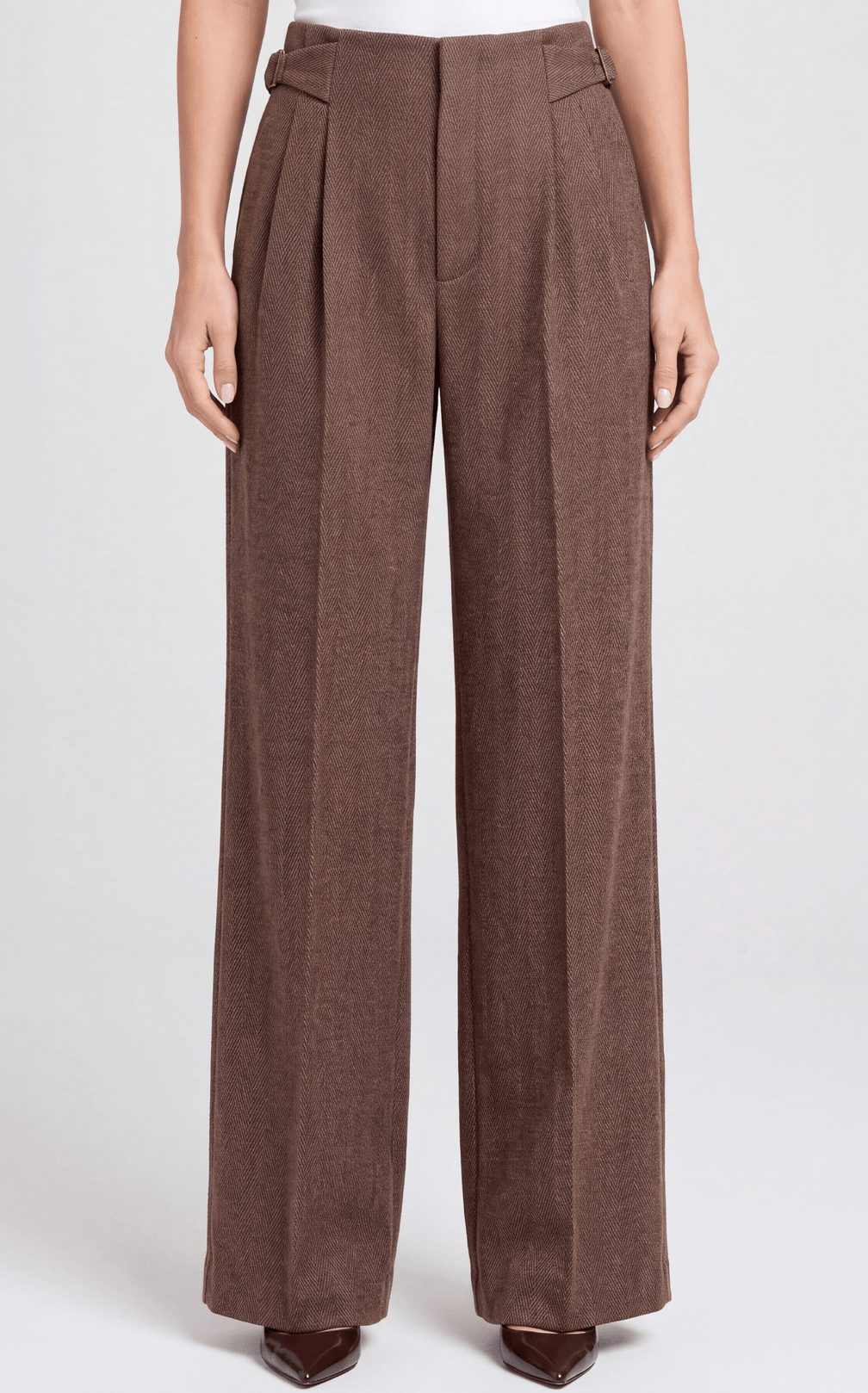 Liverpool Pleated Wide Leg Trouser - Flea Boutiques