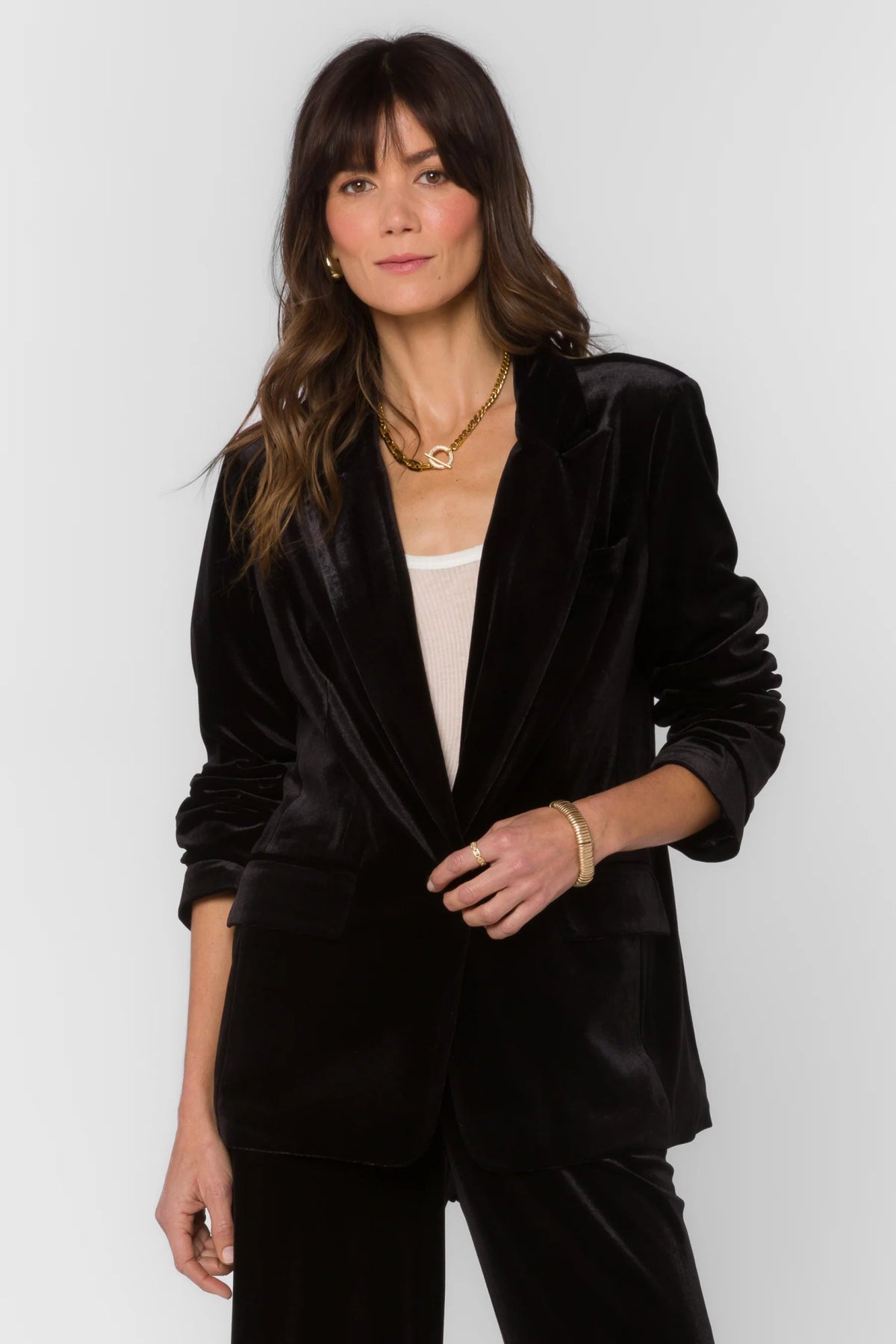 Lizzy Long Sleeve Blazer - Flea Boutiques