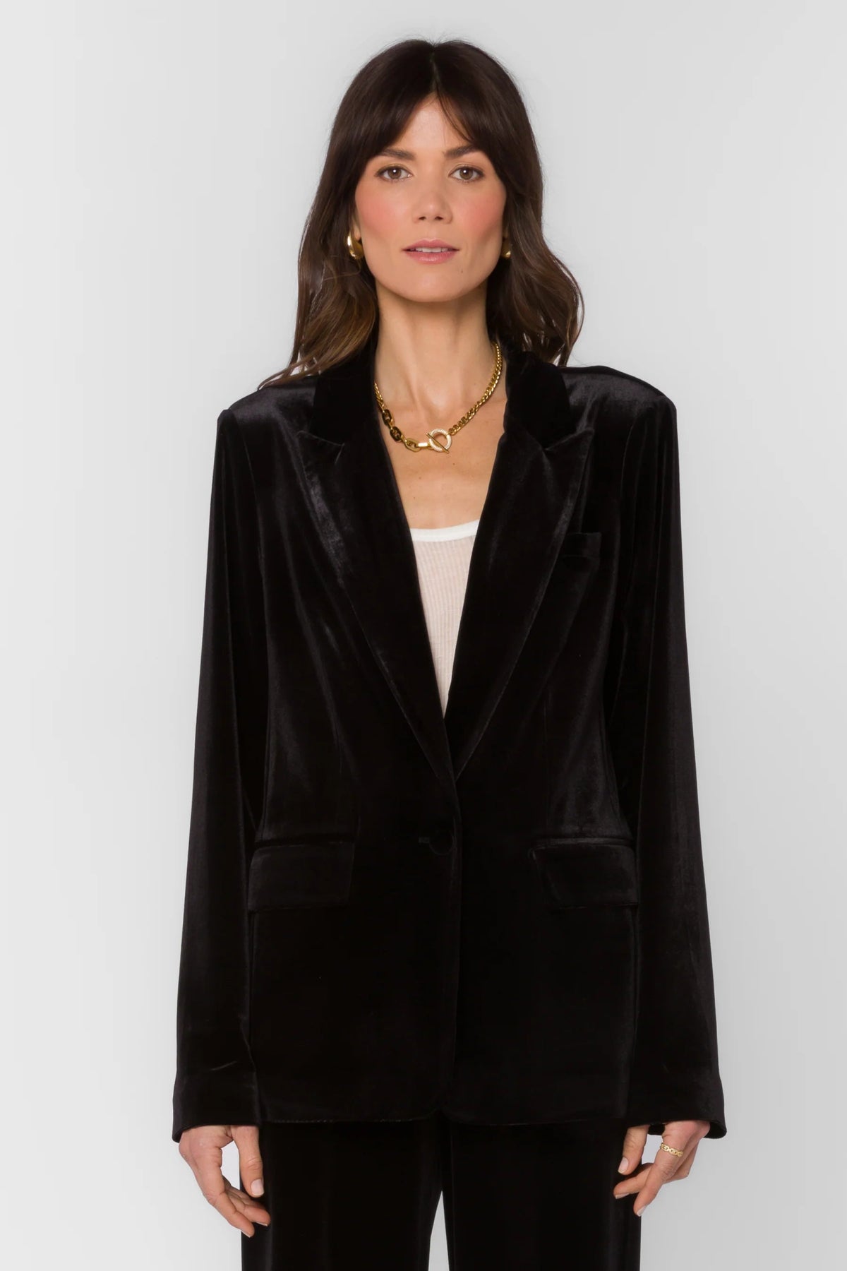 Lizzy Long Sleeve Blazer - Flea Boutiques