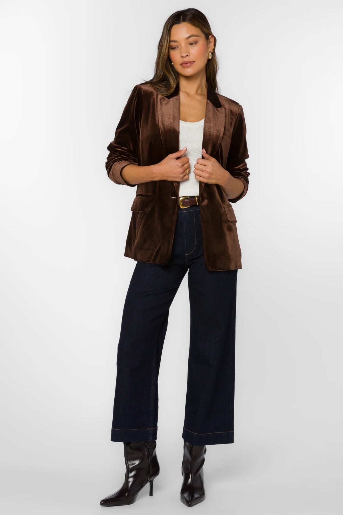 Lizzy Long Sleeve Blazer - Flea Boutiques