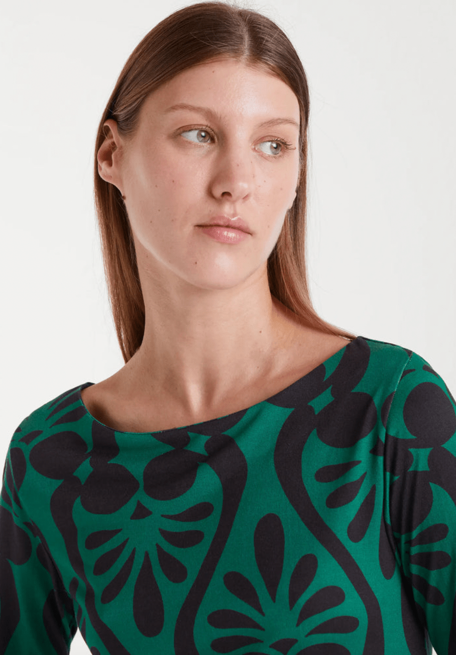 Long Geometrico Dress - Flea Boutiques