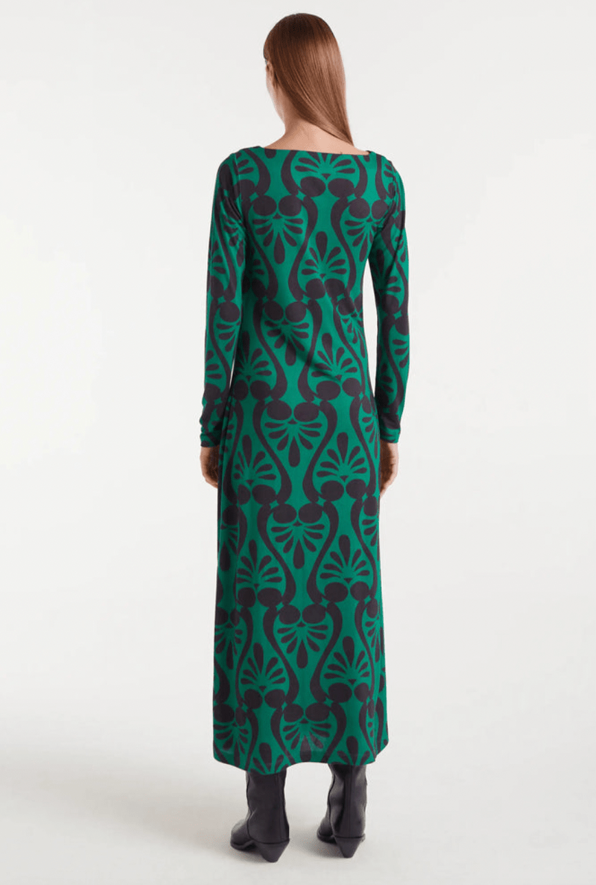 Long Geometrico Dress - Flea Boutiques