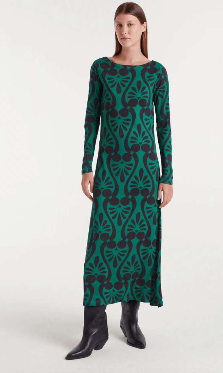 Long Geometrico Dress - Flea Boutiques
