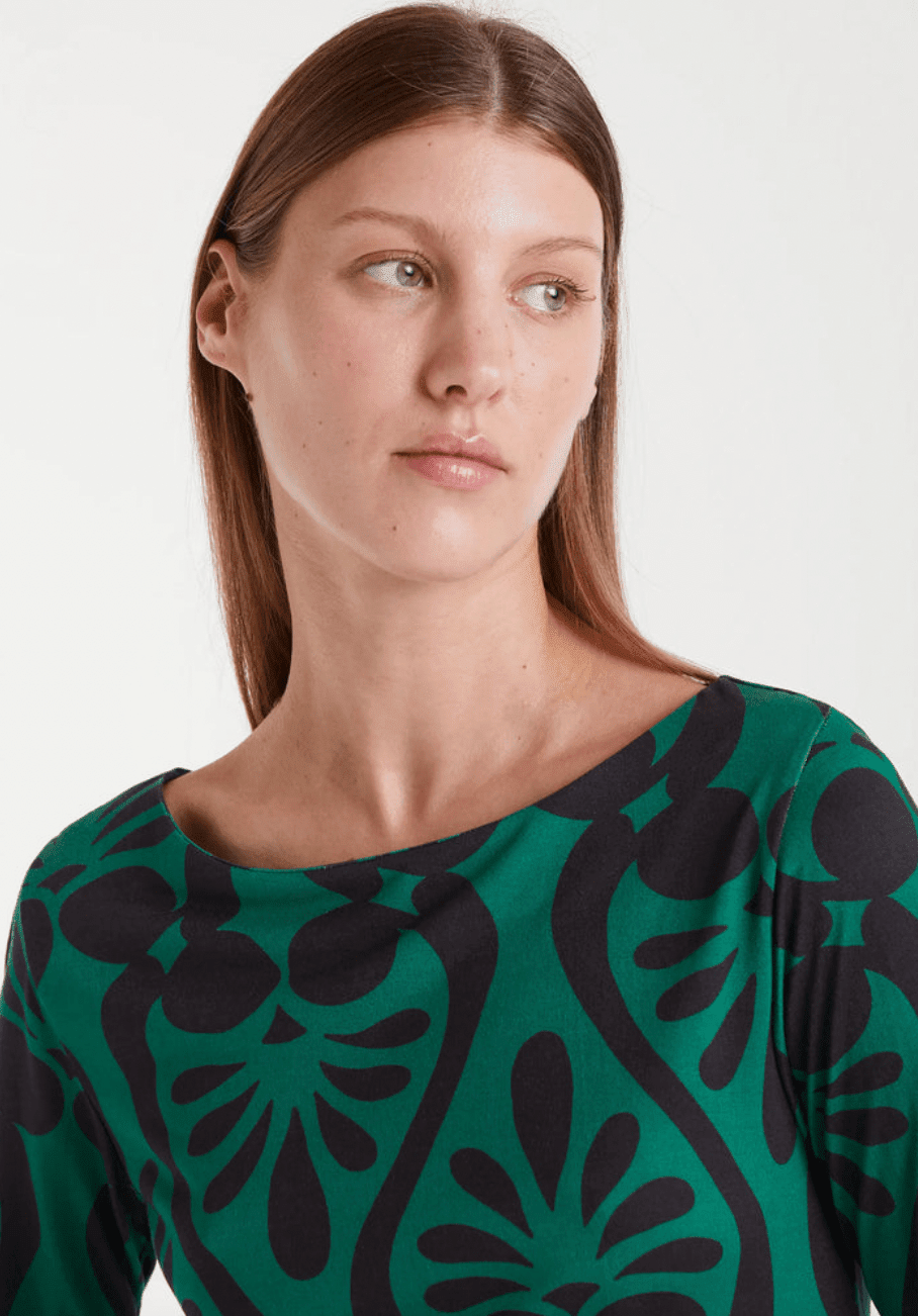 Long Geometrico Dress - Flea Boutiques