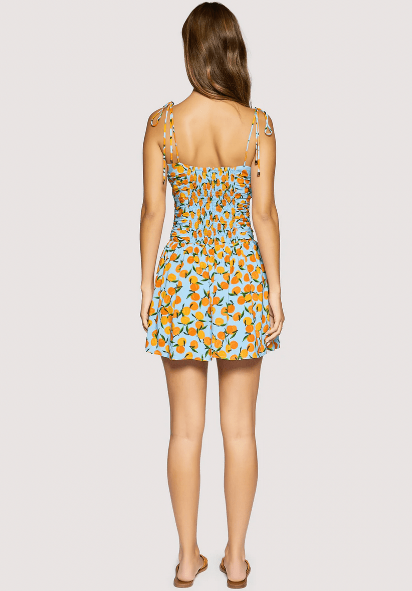 Lost + Wander Citrus Soiree Mini Dress - Flea Boutiques