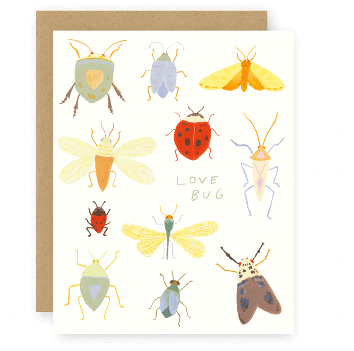 Love Bug Greeting Card - Flea Boutiques