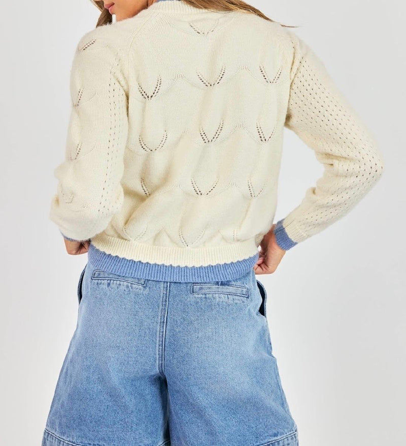 Love Note Layered Cardi - Flea Boutiques