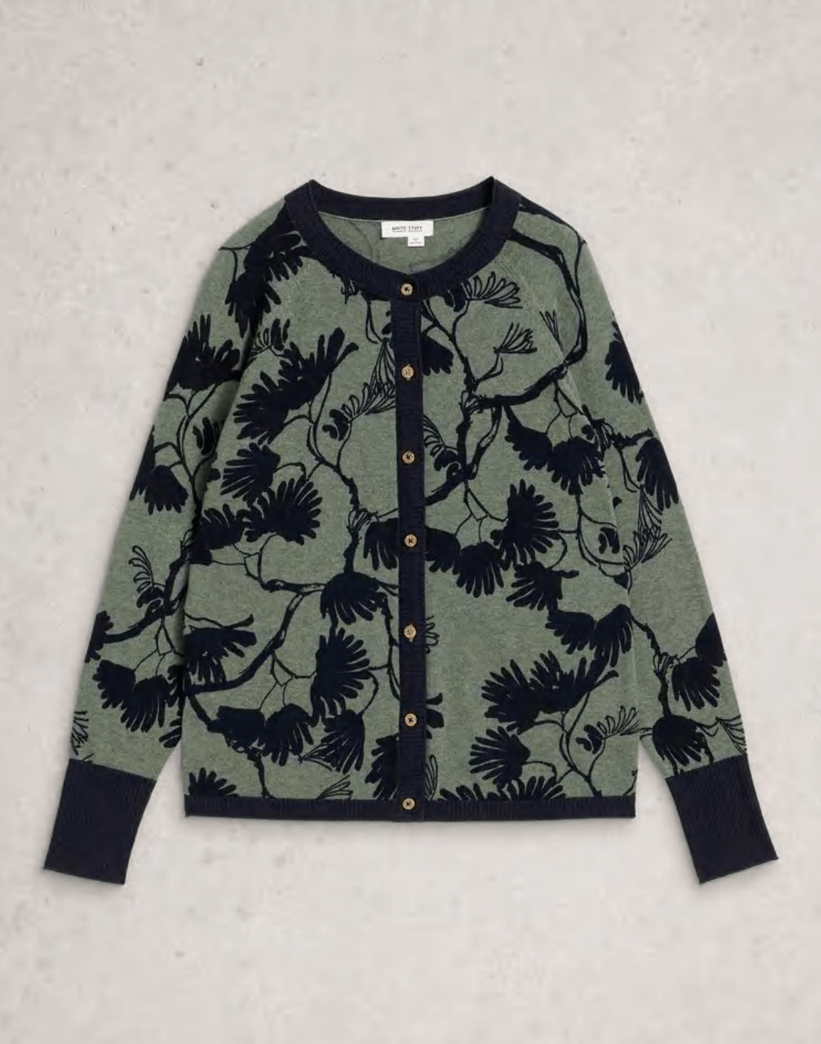 Lulu Print Cardigan - Flea Boutiques