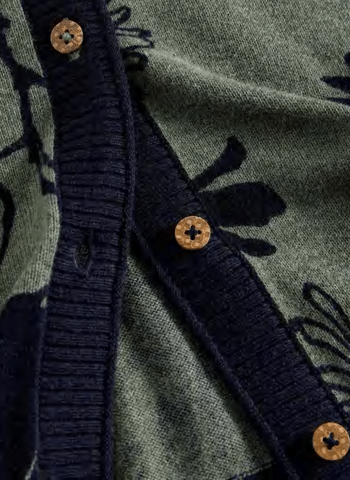 Lulu Print Cardigan - Flea Boutiques