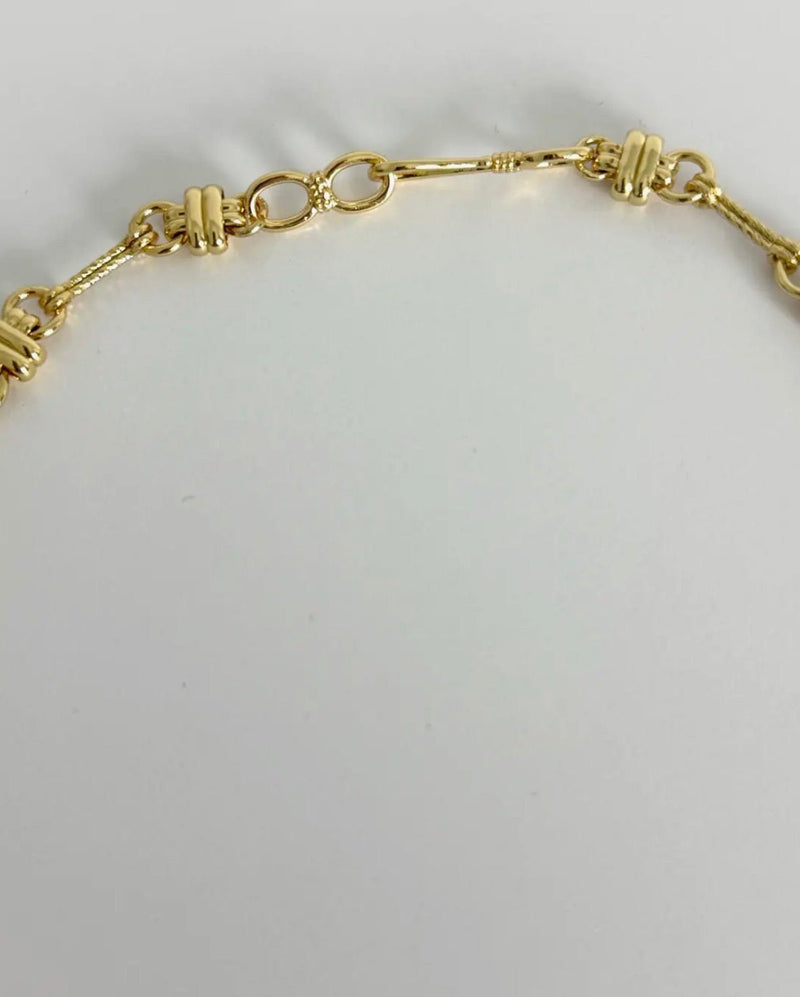 Magnolia Chain Link Necklace - Flea Boutiques