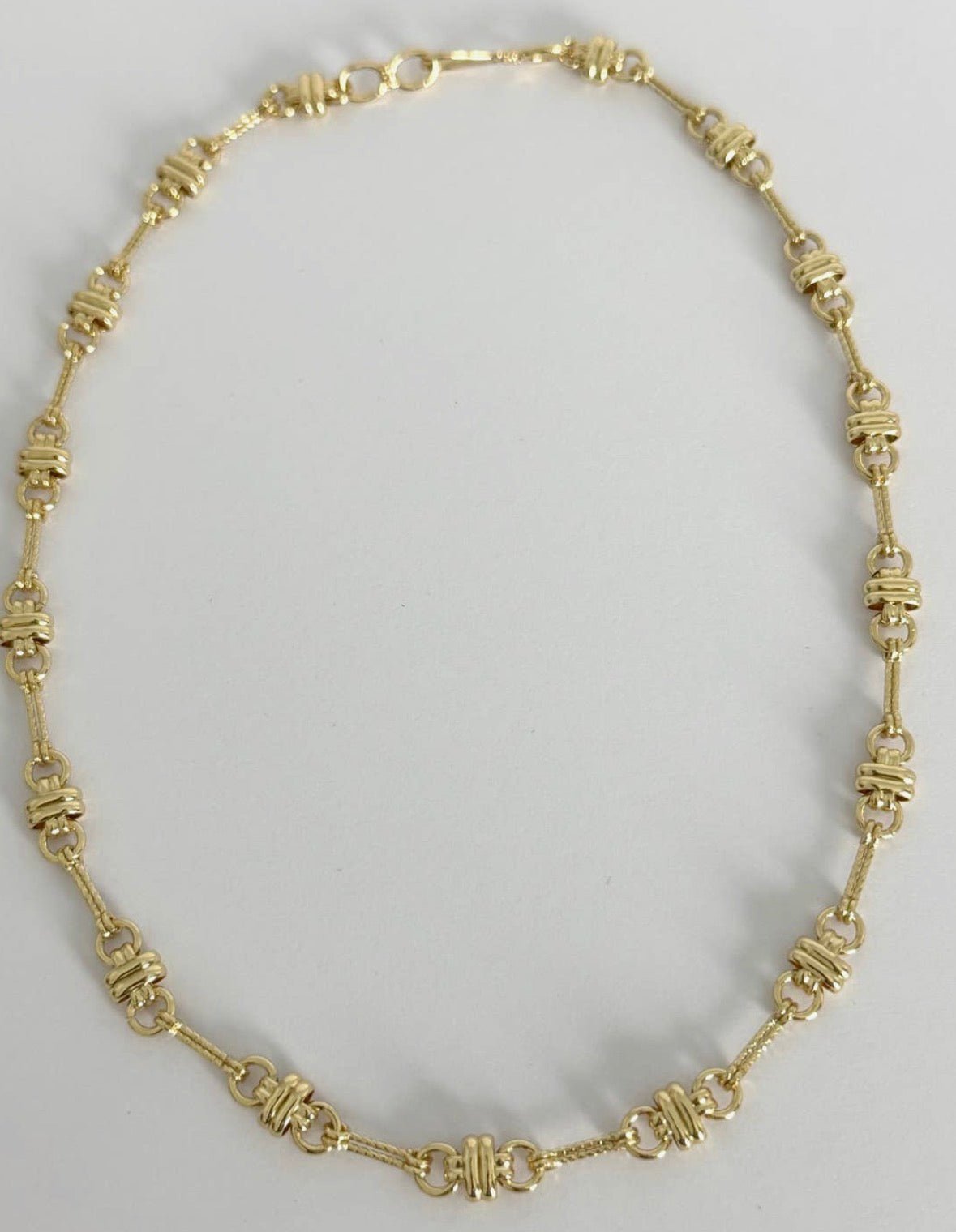 Magnolia Chain Link Necklace - Flea Boutiques