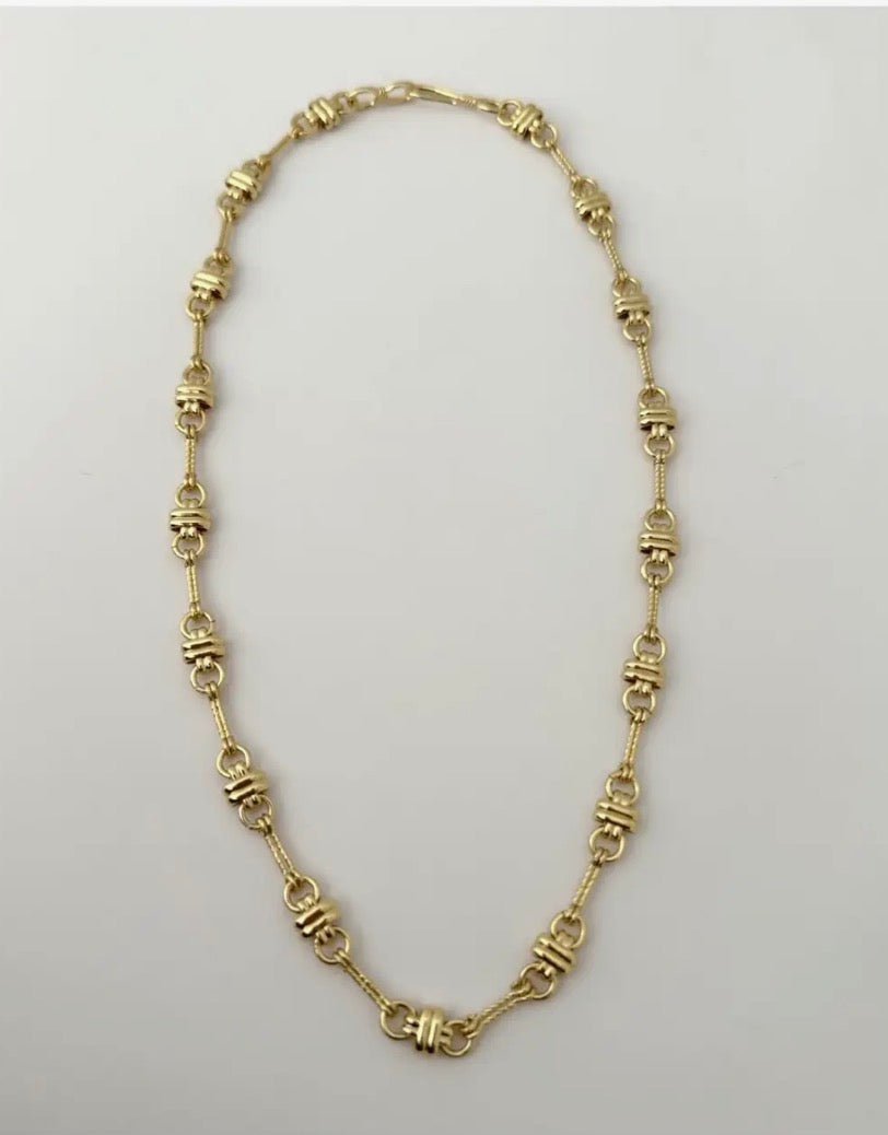 Magnolia Chain Link Necklace - Flea Boutiques