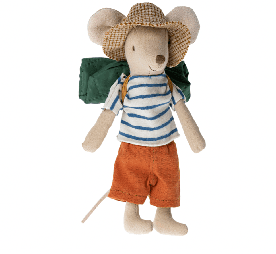 Maileg Big Brother Hiker Mouse