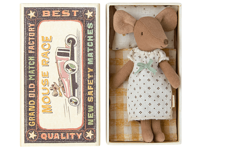 Maileg Big Sister in matchbox- Nightgown