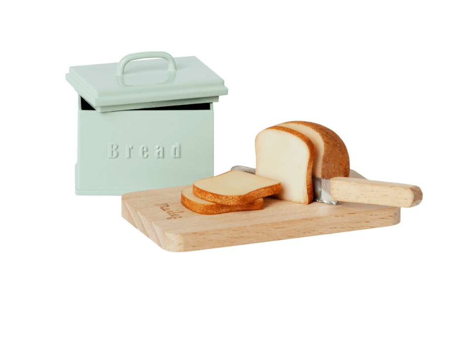 Maileg Bread Box with Utensils