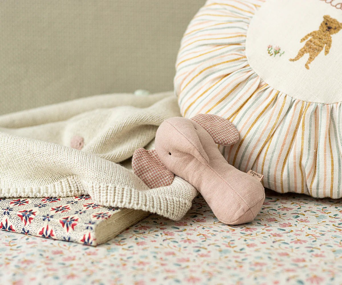 Maileg Lullaby Friends Elephant Rattle - Flea Boutiques