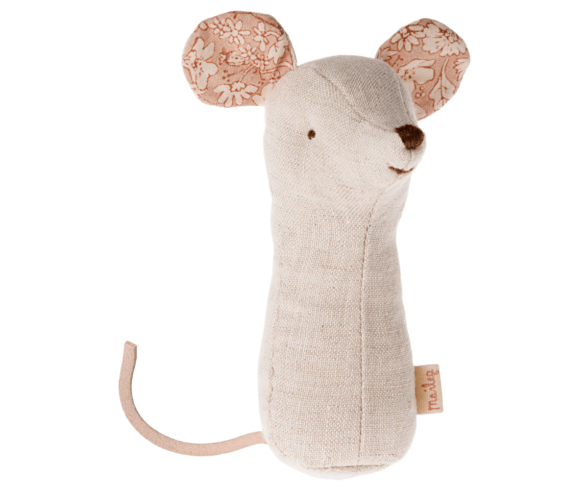 Maileg Lullaby Friends Mouse Rattle - Flea Boutiques