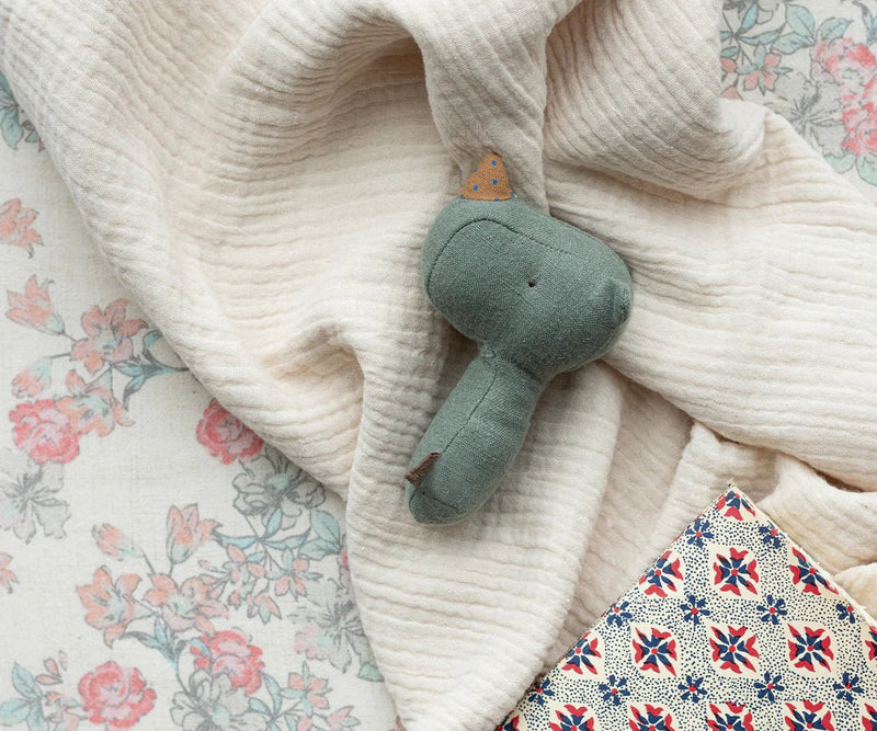 Maileg Lullaby Friends Rhino Rattle - Flea Boutiques