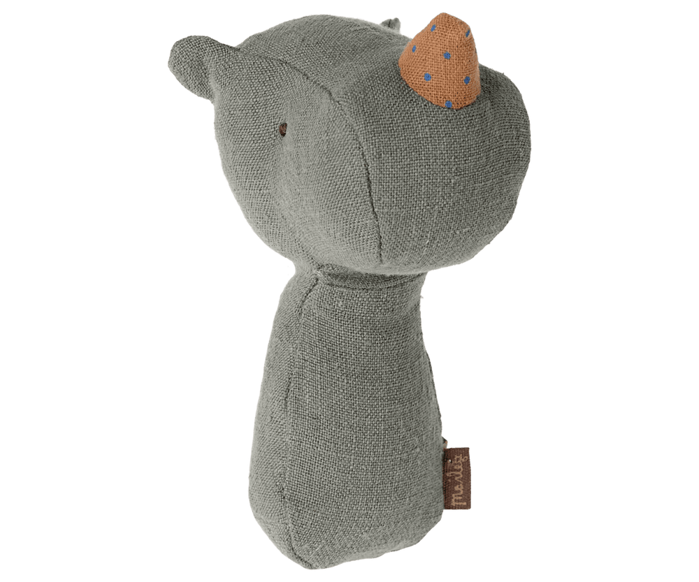 Maileg Lullaby Friends Rhino Rattle