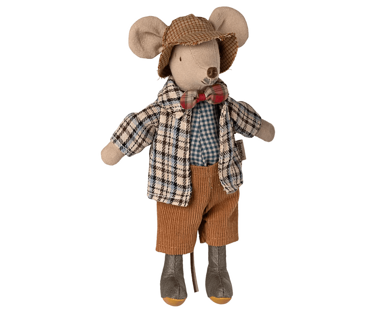 Maileg Miniature Granddad Mouse - Flea Boutiques