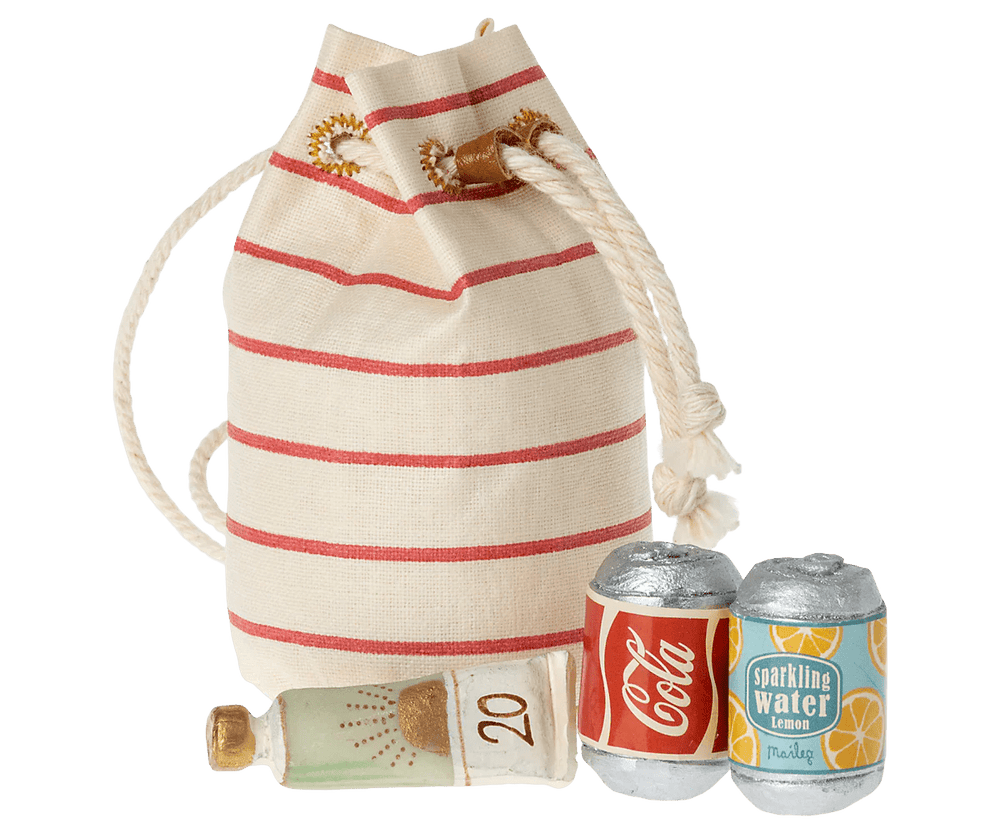 Maileg Mouse Bag with Beach Essentials