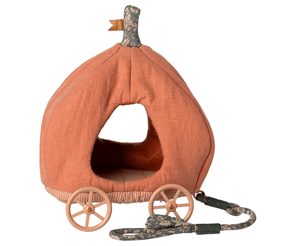 Maileg Mouse Pumpkin Carriage - Flea Boutiques