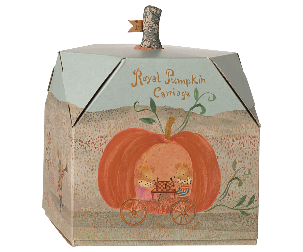 Maileg Mouse Pumpkin Carriage - Flea Boutiques