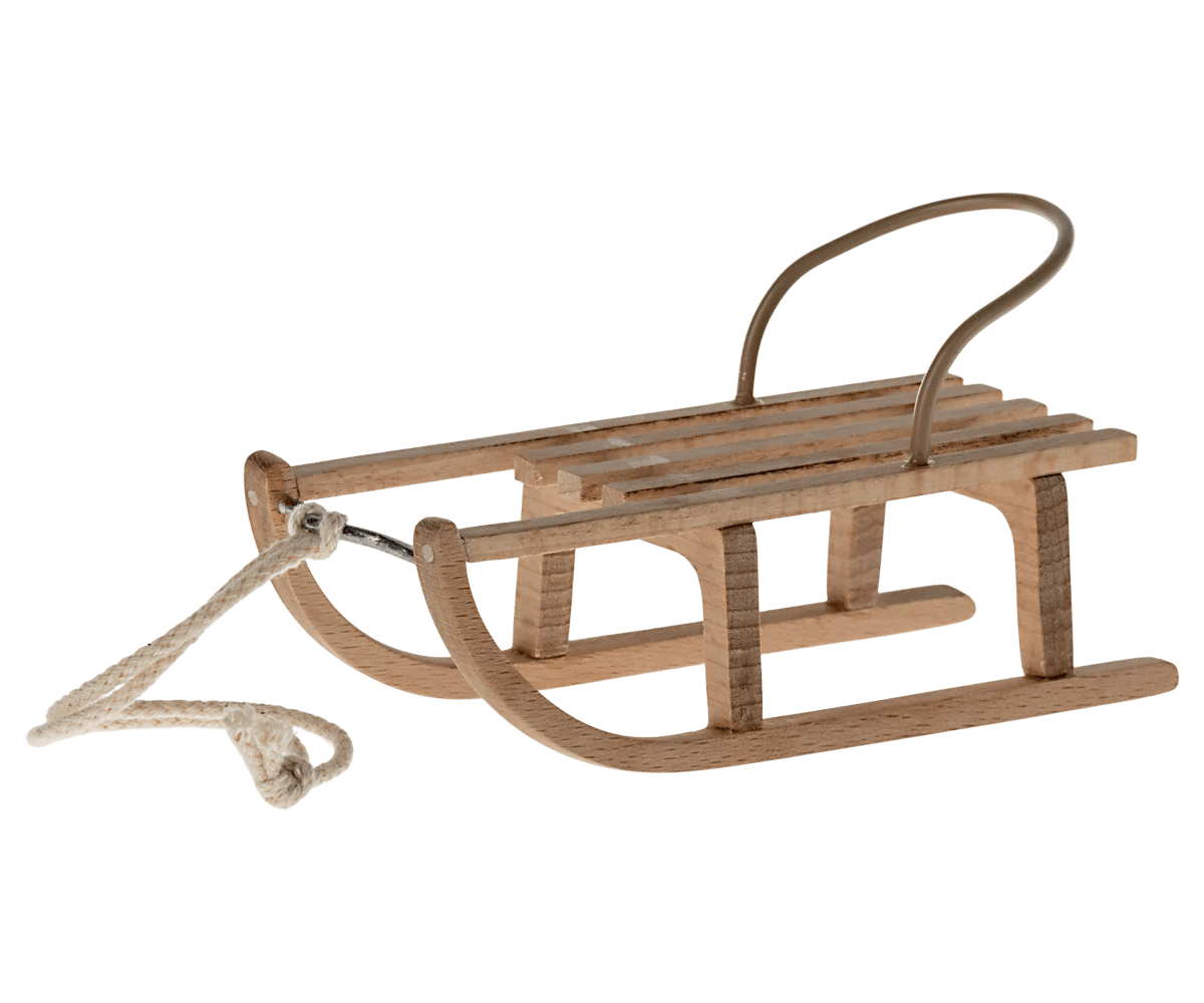 Maileg Mouse Sled - Flea Boutiques