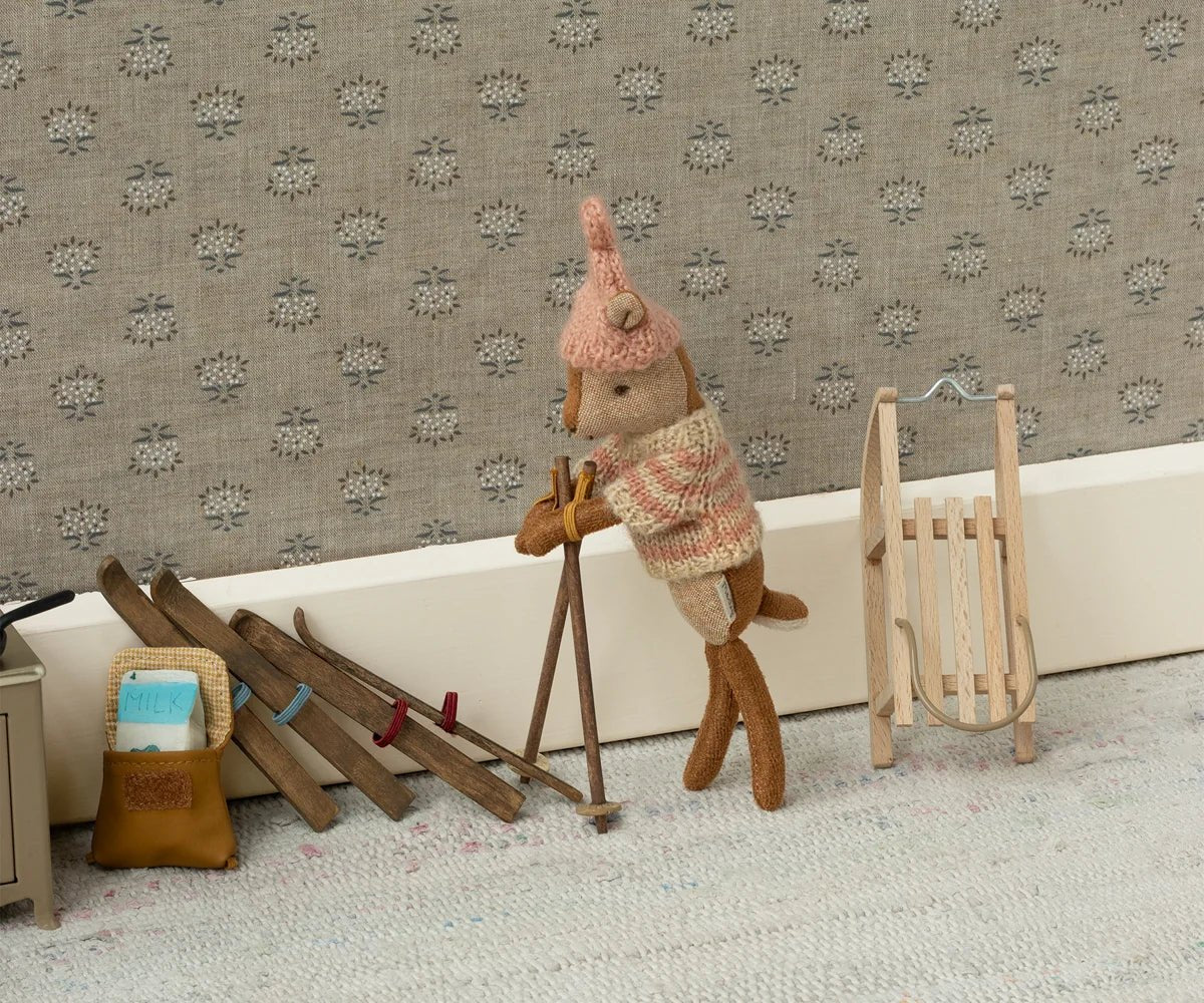 Maileg Mouse Sled - Flea Boutiques