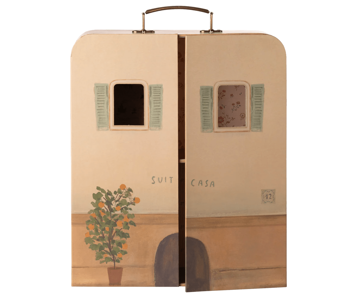 Maileg Suitcasa Little Sister & Brother Mouse - Flea Boutiques