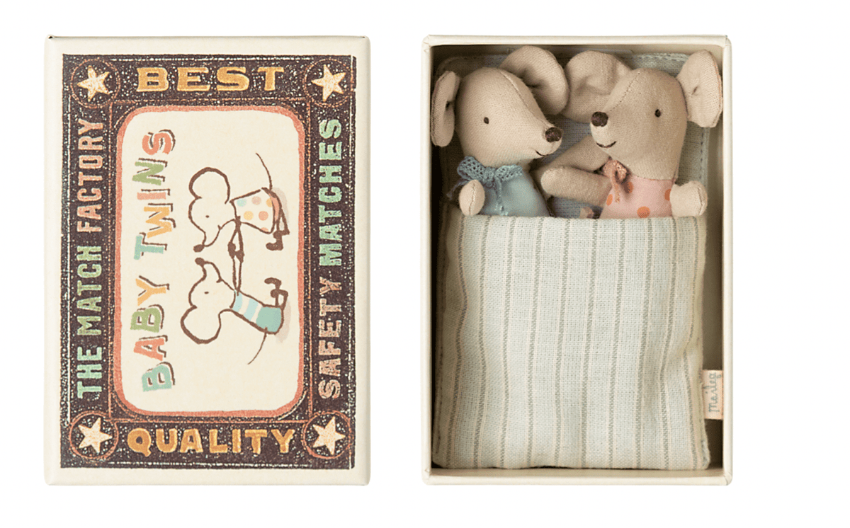 Maileg Twin Baby Mice - Flea Boutiques