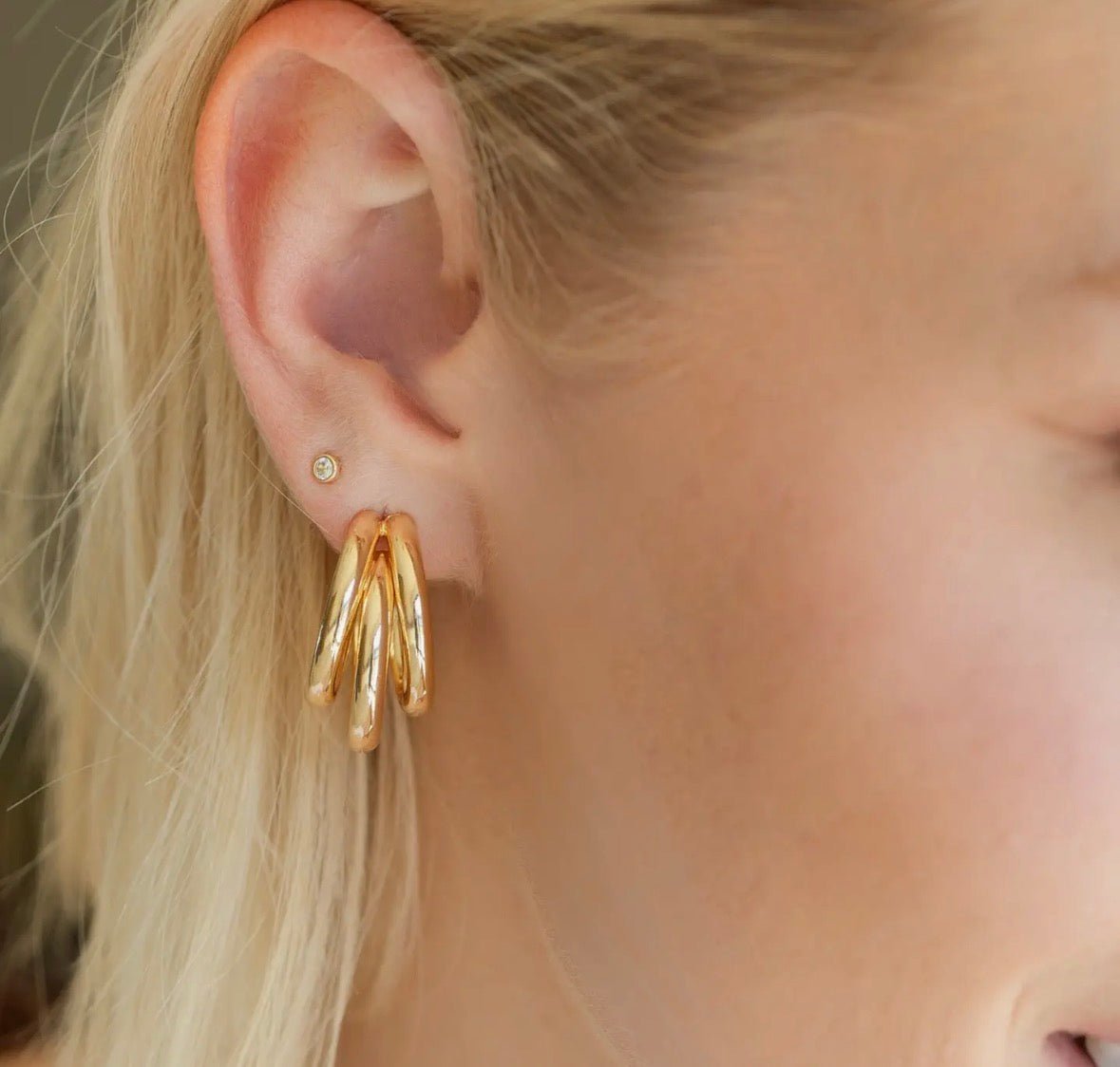 Make a Statement Hoop - Flea Boutiques