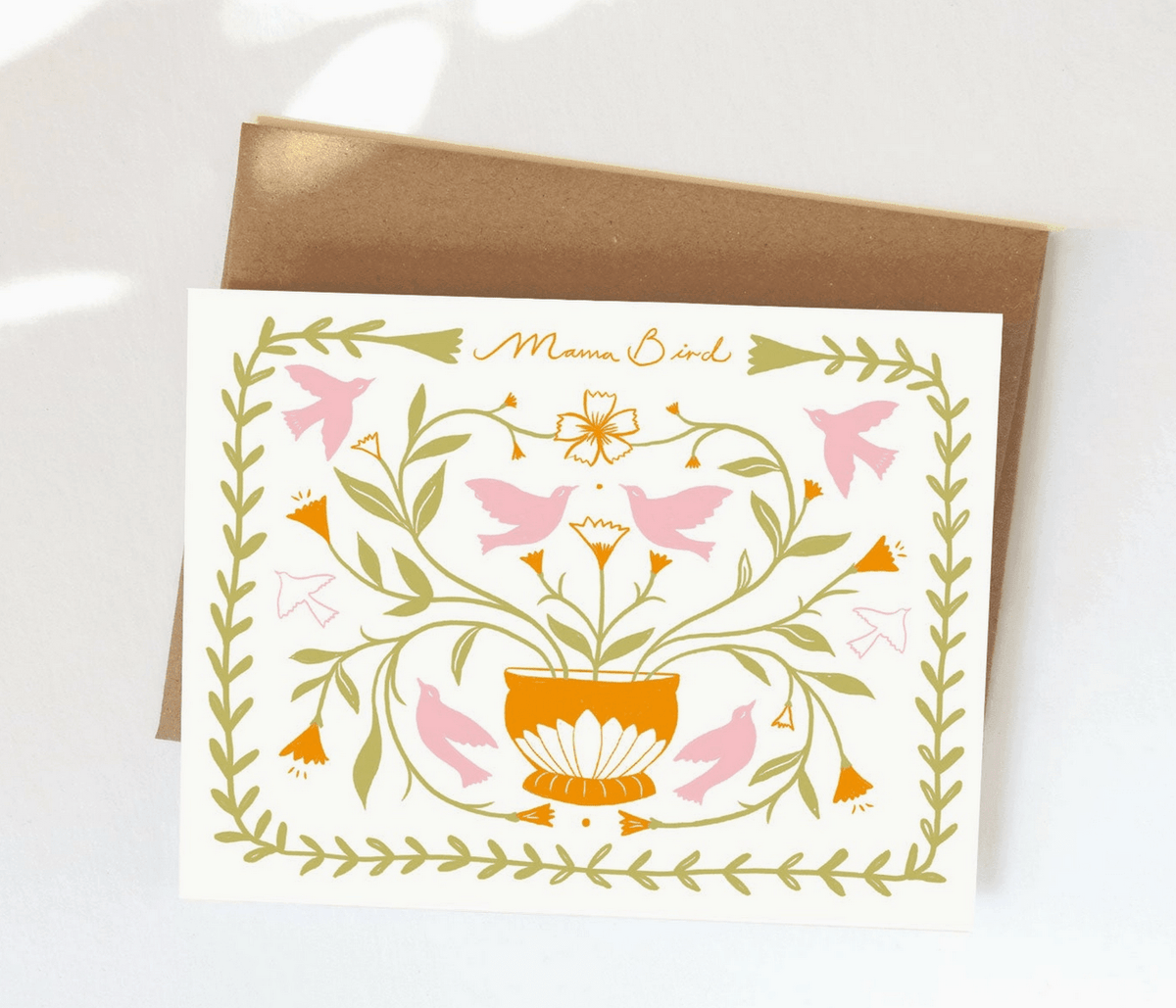 Mama Bird Greeting Card - Flea Boutiques
