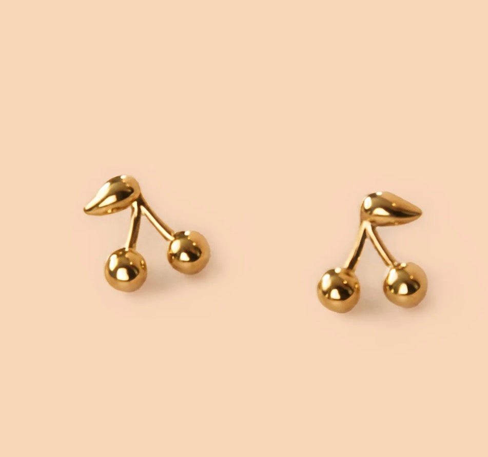 Maraschino Studs - Flea Boutiques