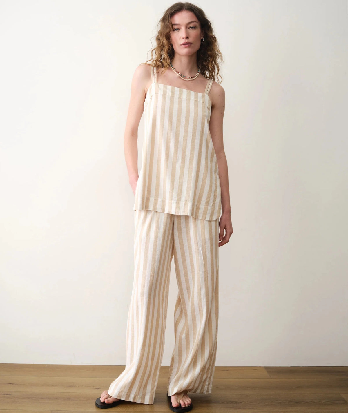 Marine Layer Allison Hemp Trouser - Flea Boutiques
