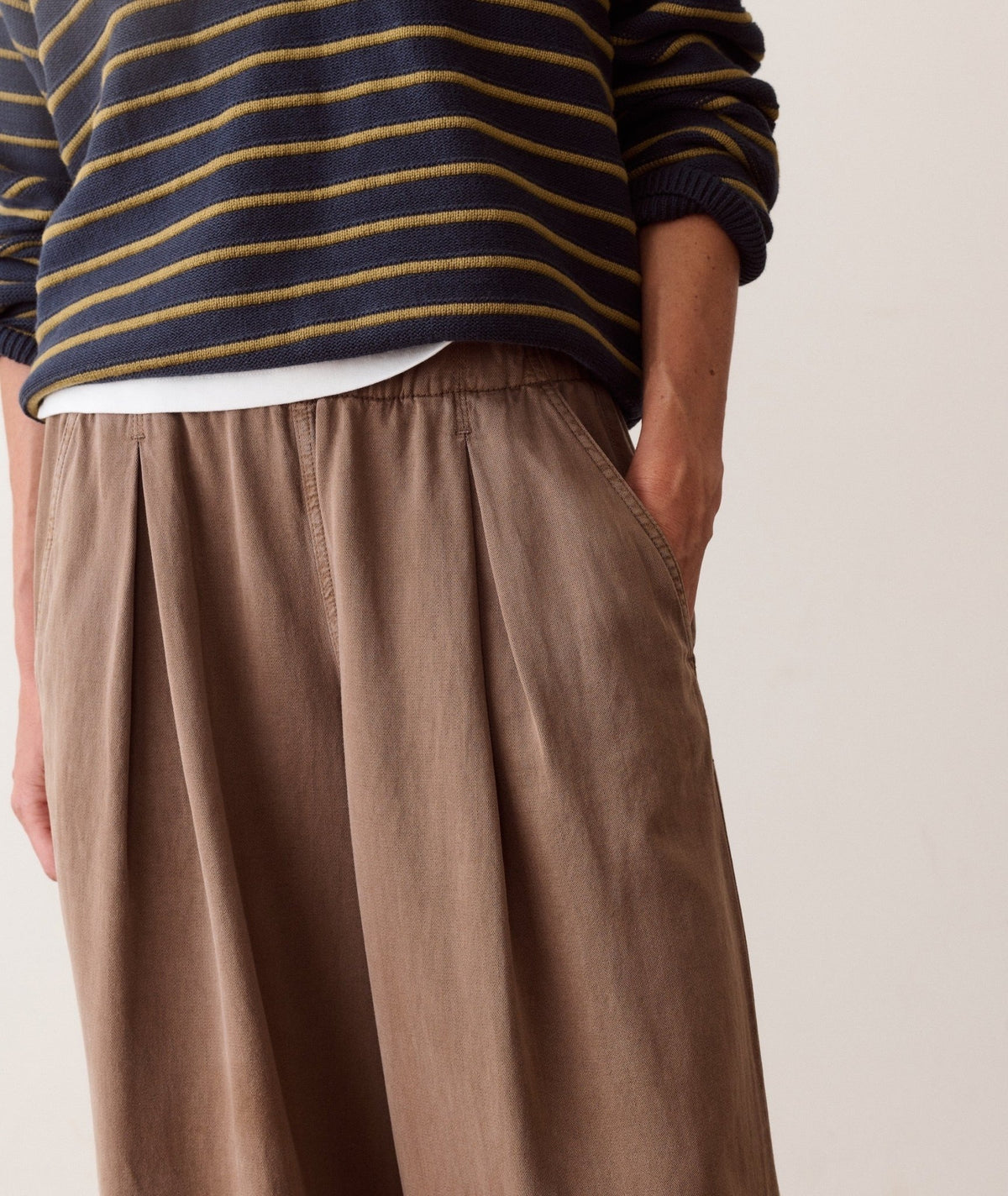 Marine Layer Allison Pleated Wide Leg - Flea Boutiques