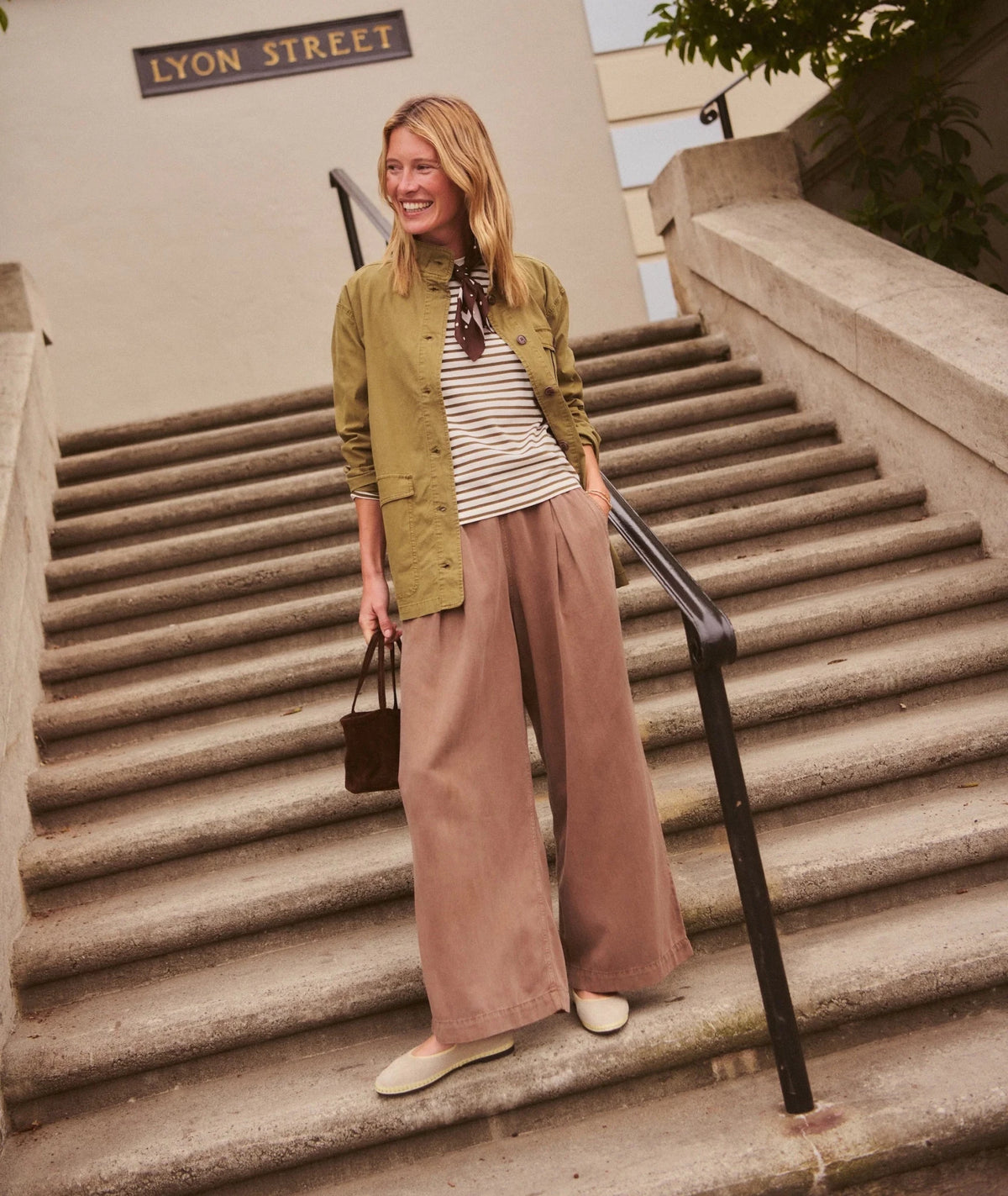 Marine Layer Allison Pleated Wide Leg - Flea Boutiques