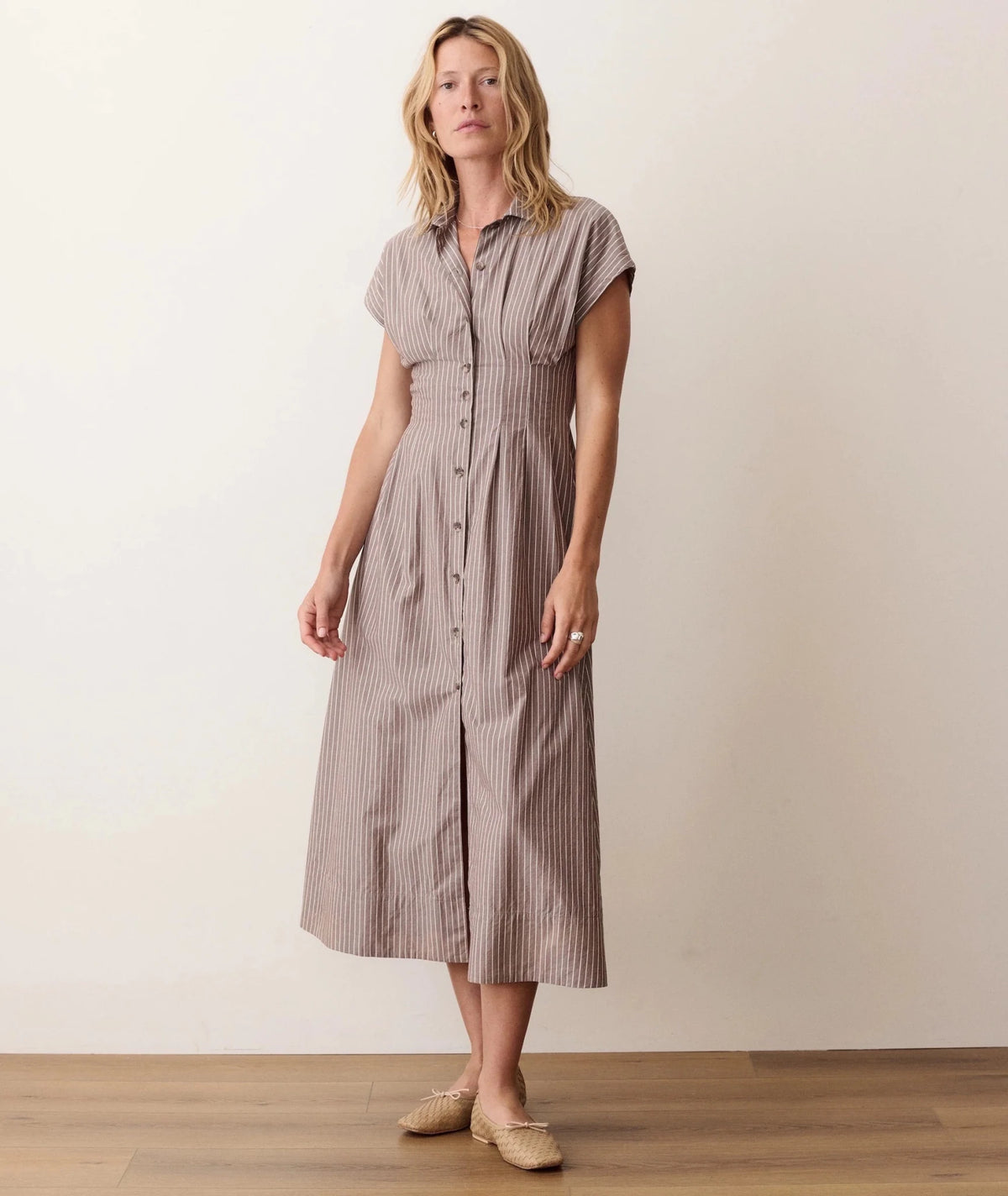 Marine Layer Arden Midi Shirt - Flea Boutiques