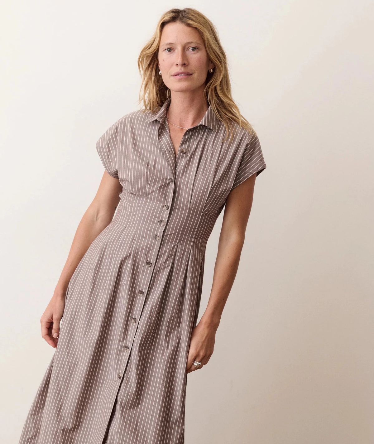 Marine Layer Arden Midi Shirt - Flea Boutiques