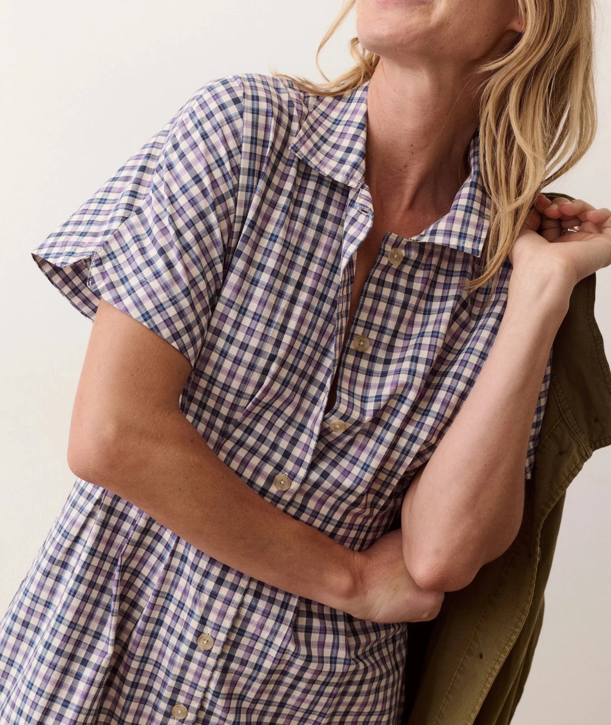 Marine Layer Arden Mini Shirt Dress - Flea Boutiques