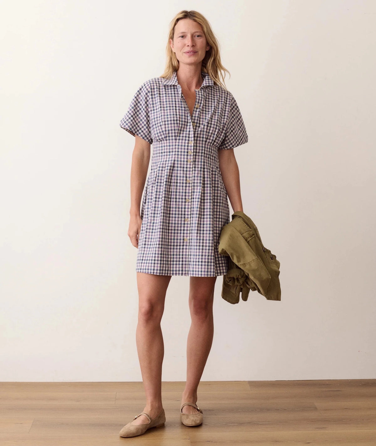 Marine Layer Arden Mini Shirt Dress - Flea Boutiques